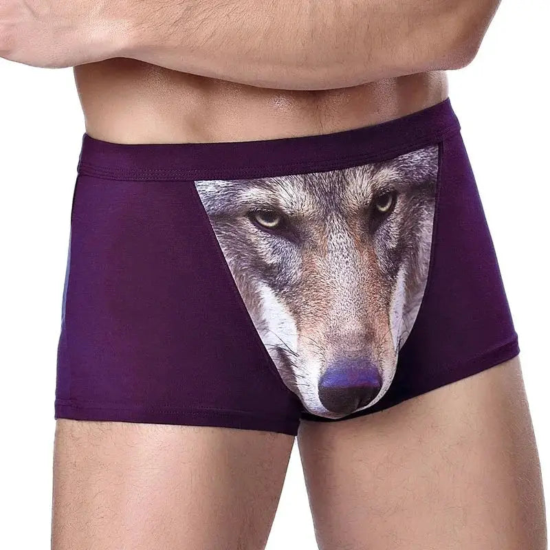 Men's 3D Printed Modal Boxers