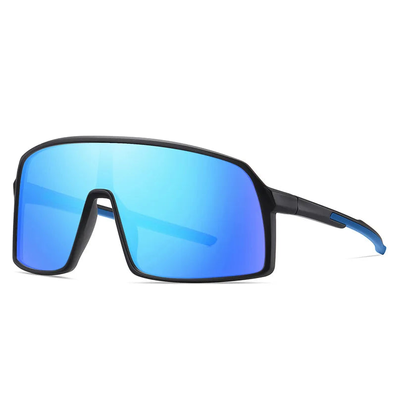 MTB Polarized Large Frame UV400 Polarized Sports Cycling Bike Glasses Men Women TR90 MTB Baseball Running Fishing Sunglasses