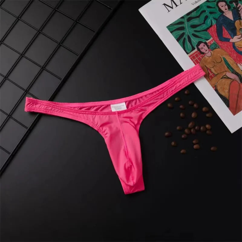 Silky Mix-Color Men's G-String