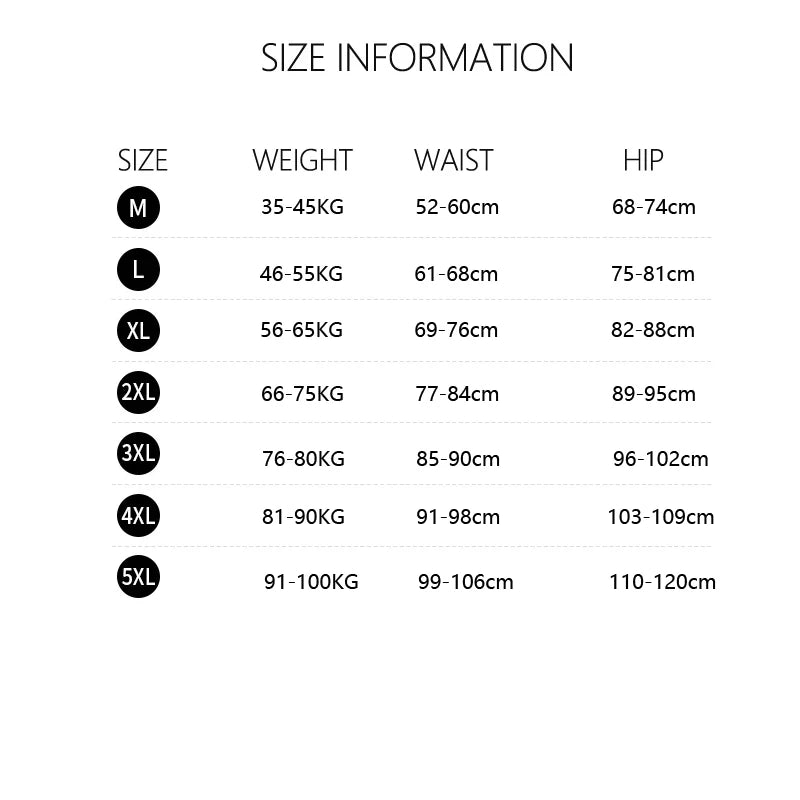 4pcs High Waist Printed Cotton Panties