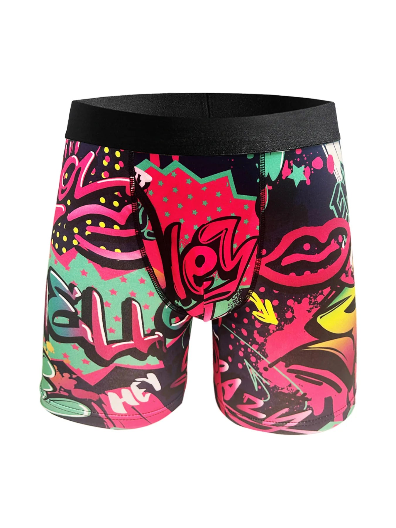 6PCS Random Mixed color Men's Underwear, Men's  Home Sport Swimming Underwear Fashiion Breathable Quick Drying Sports Trunks