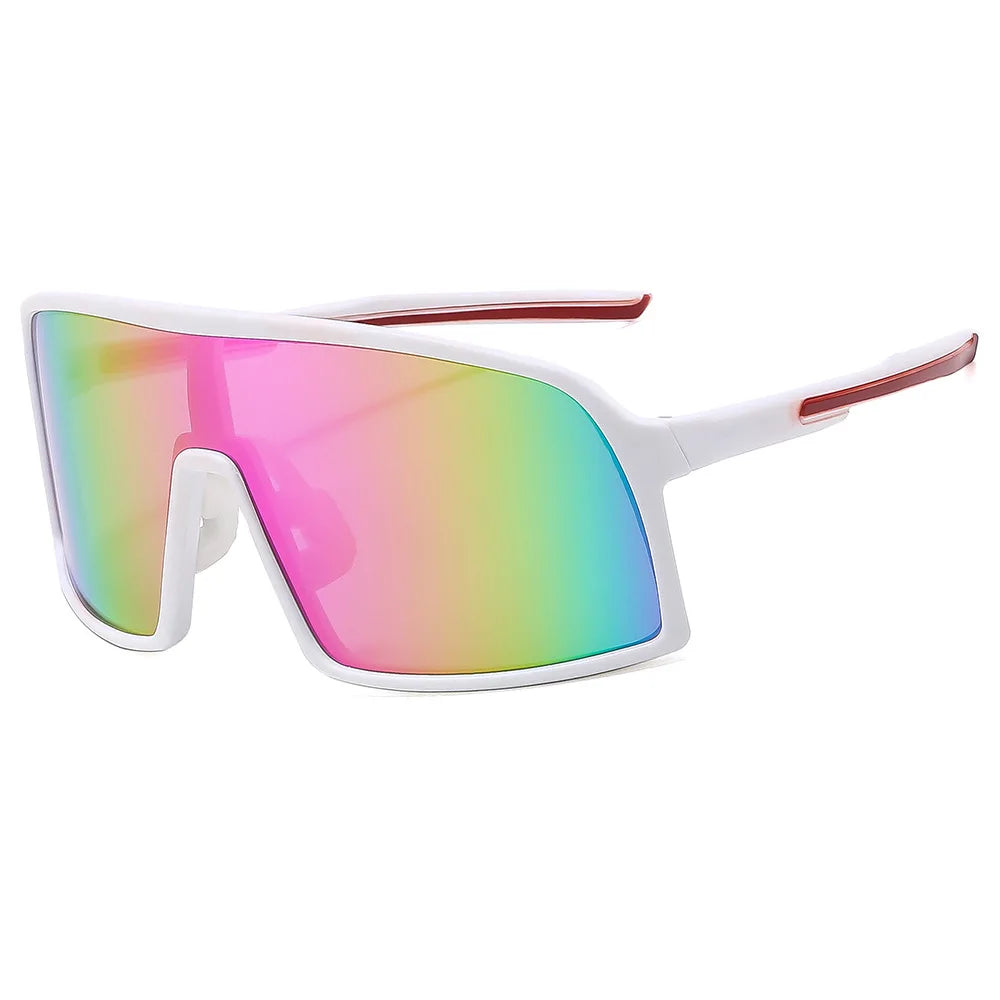 MTB Polarized Large Frame UV400 Polarized Sports Cycling Bike Glasses Men Women TR90 MTB Baseball Running Fishing Sunglasses