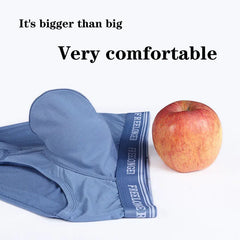 Pouch Men's Briefs - Large Front Pocket U Convex Flat Foot Triangle Sexy Shorts head fork sexy fashion