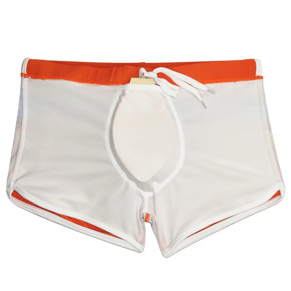 Men's STRIPED Swim trunks Swimwear