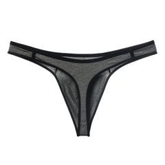 Solid Cotton Sports Men’s Thong