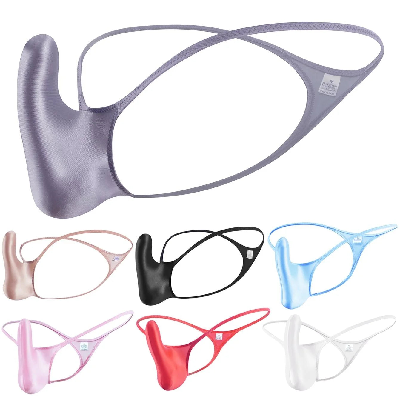 Shiny Glossy Men's G-String Thong