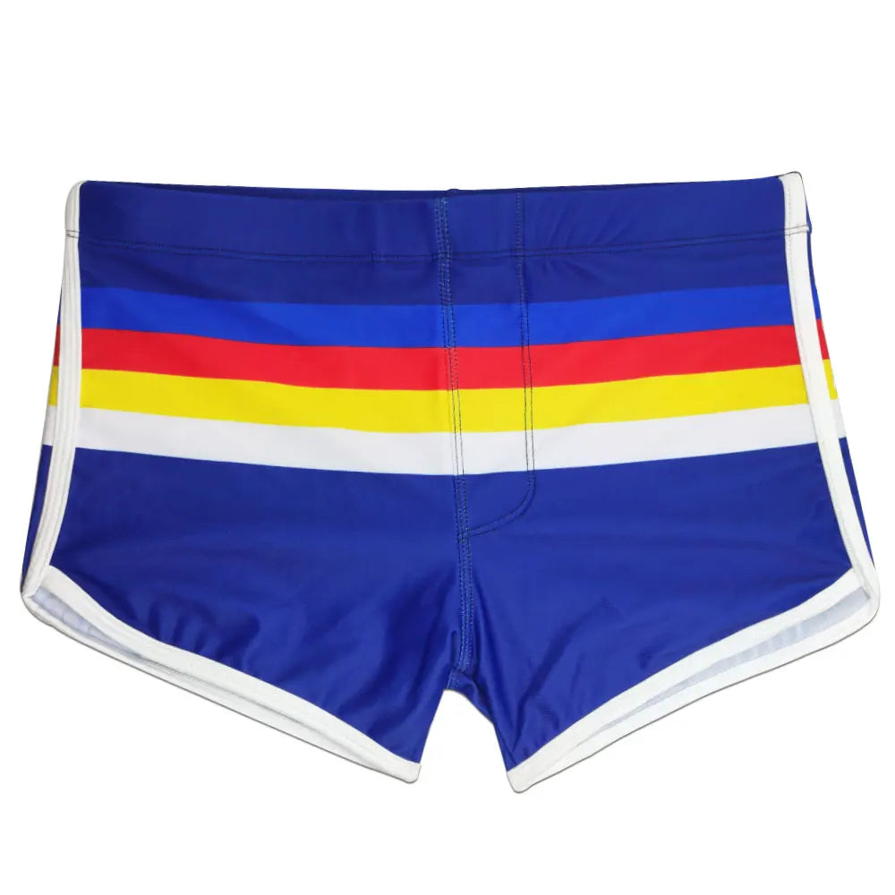 Men's STRIPED Swim trunks Swimwear