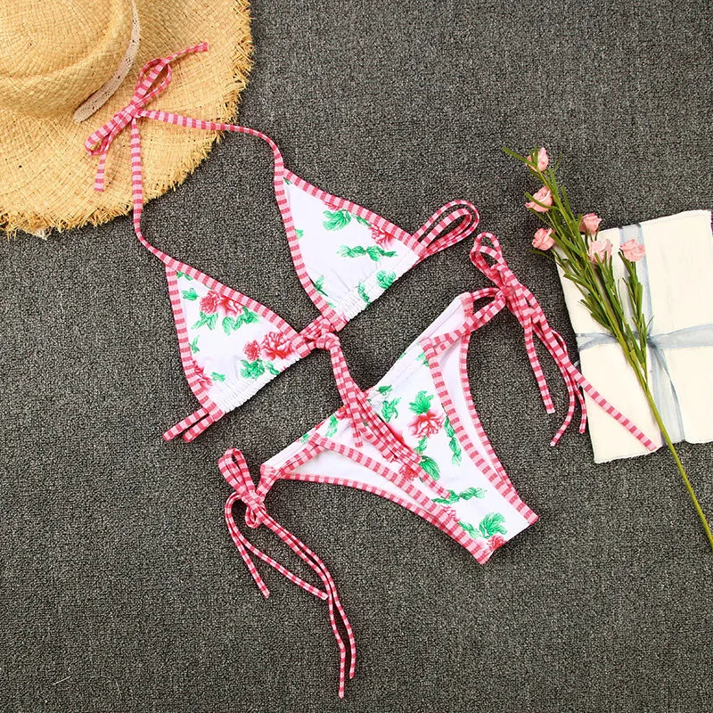 Two Piece Women Bikini Set 2025 Sexy Women Swimsuit Brazilian Bikini Thong Female Swimwear Swimming Suit Beachwear