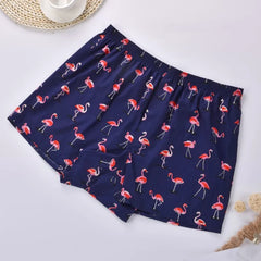 Cotton Printed Men's Homewear Boxers