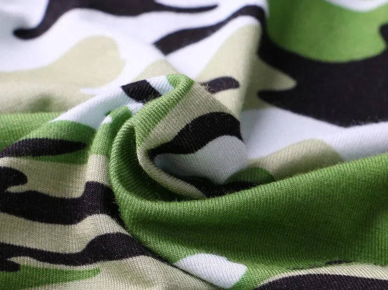 Camouflage Bamboo Color Sexy Boxer High-quality Bamboo Fiber Soft Breathable Antibacterial Men's Boxer Shorts