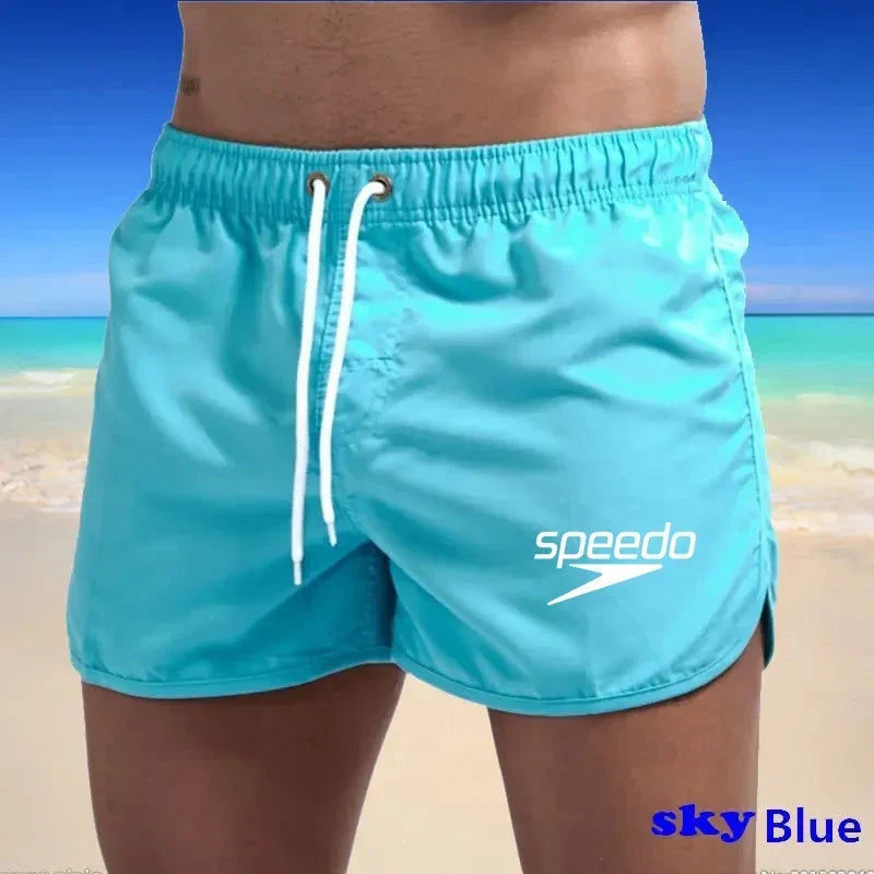 2025 Men's summer surf beach shorts Fitness jogging breathable sports shorts Sexy swimming shorts Fashion casual shorts