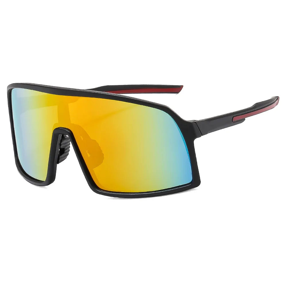 MTB Polarized Large Frame UV400 Polarized Sports Cycling Bike Glasses Men Women TR90 MTB Baseball Running Fishing Sunglasses