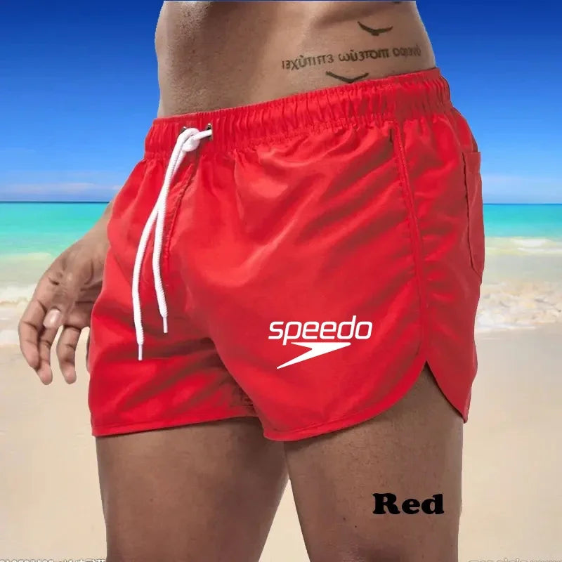 2025 Men's summer surf beach shorts Fitness jogging breathable sports shorts Sexy swimming shorts Fashion casual shorts