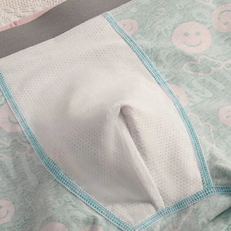 Summer Thin Men's Bulge Pouch Mens Boxers Seamless Breathable Comfortable Mid Waist