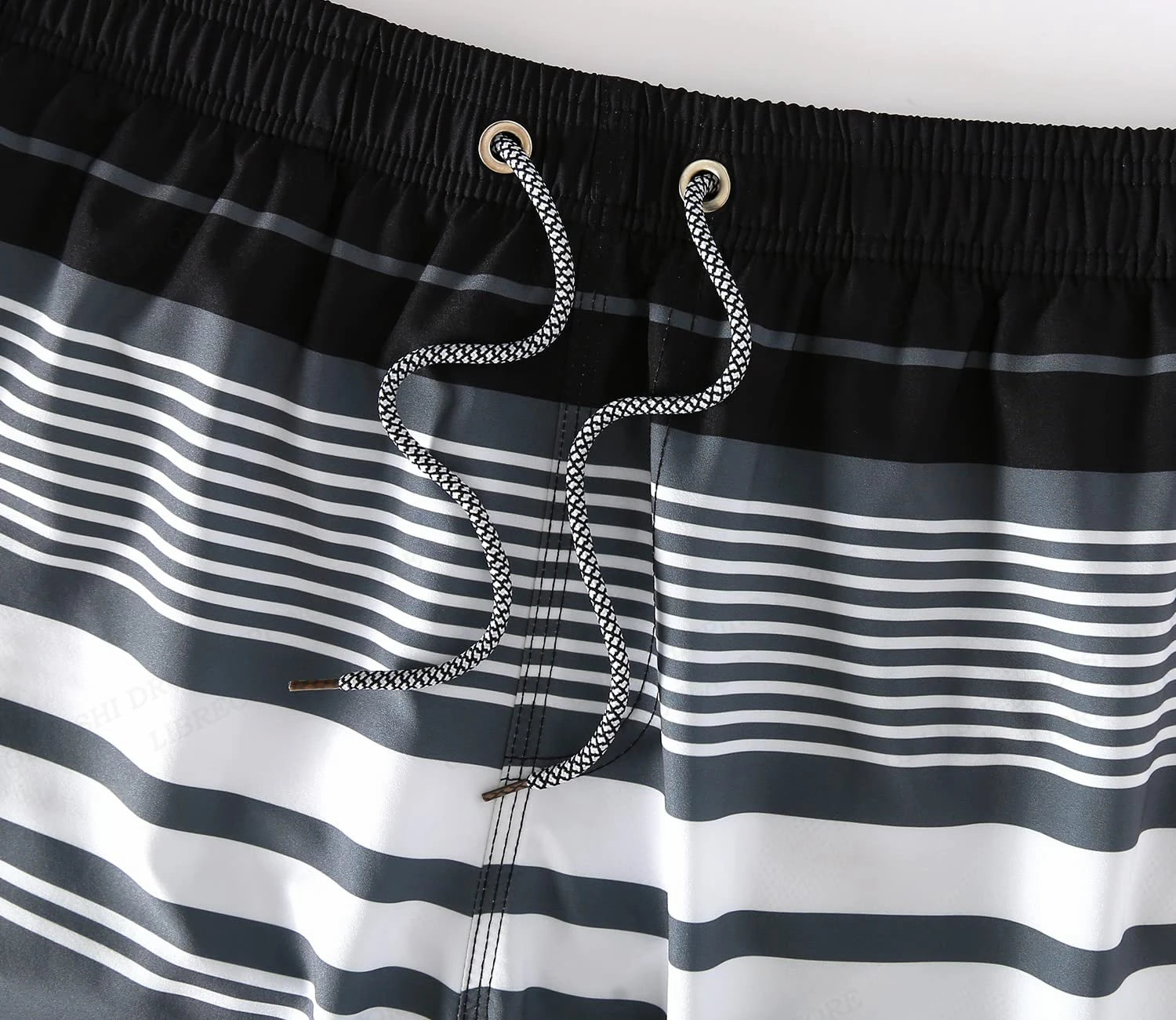 Striped Beach Shorts Men Fashion Swimwear Board Shorts Trunk Gym Fitness Pants Men's Briefs Swimsuit Kids Beachwear Short Boy