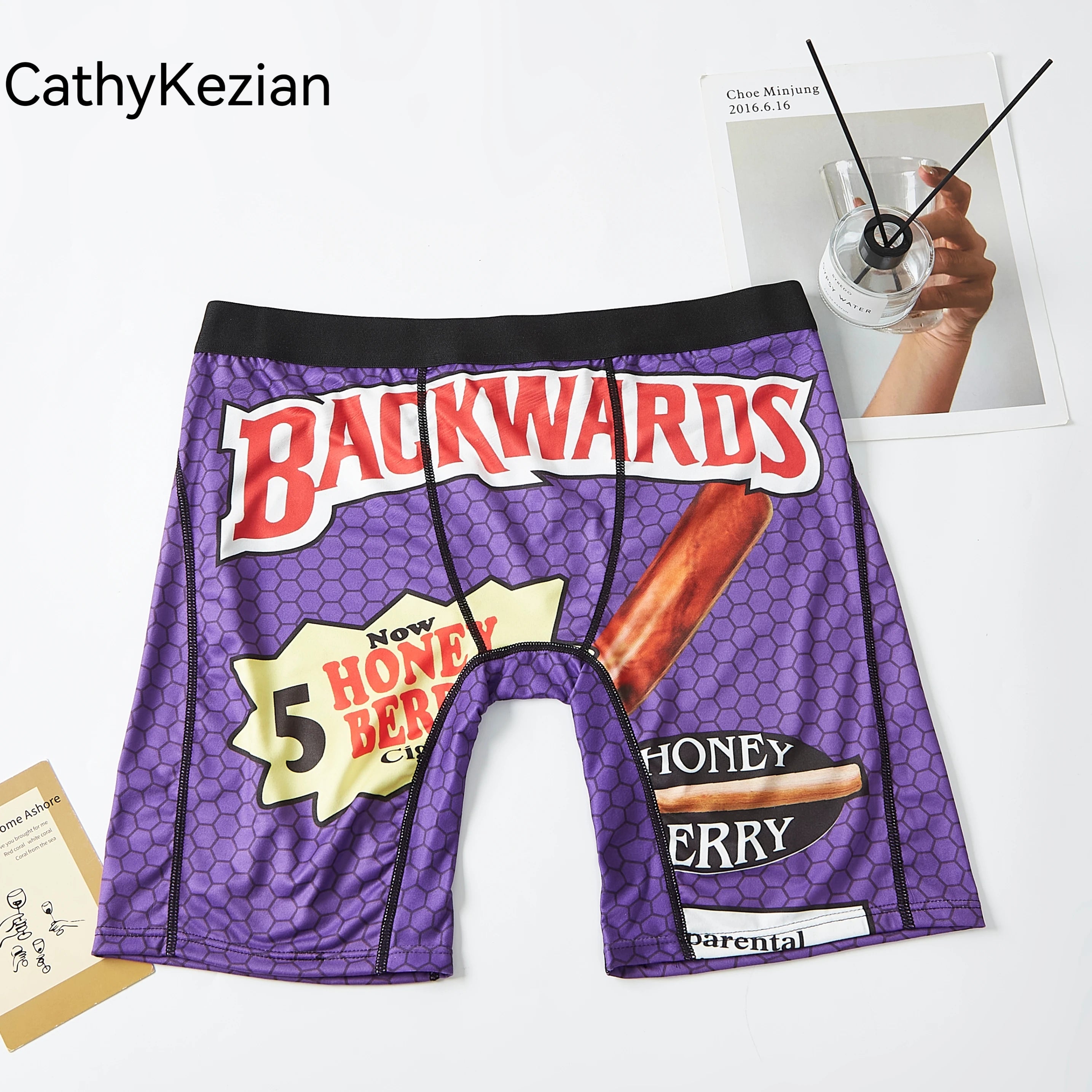Men's Purple Sport Boxers