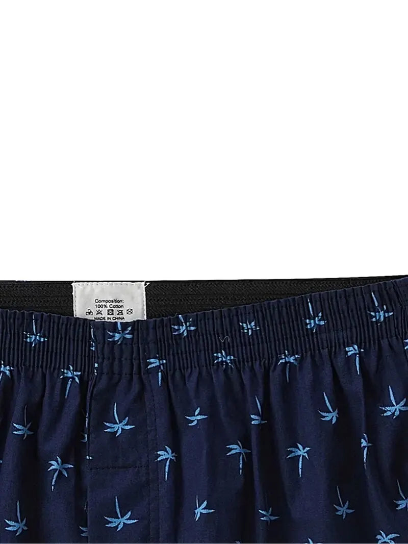 Pure Cotton Men's Boxer Shorts