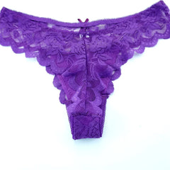 3PC Lace Low-Waist Sexy Thongs