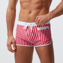 Men Trunks Zipper Pocket Casual Mens Shorts Boardshorts Joggers Men's Trunks Summer Mens Short Homme Masculino