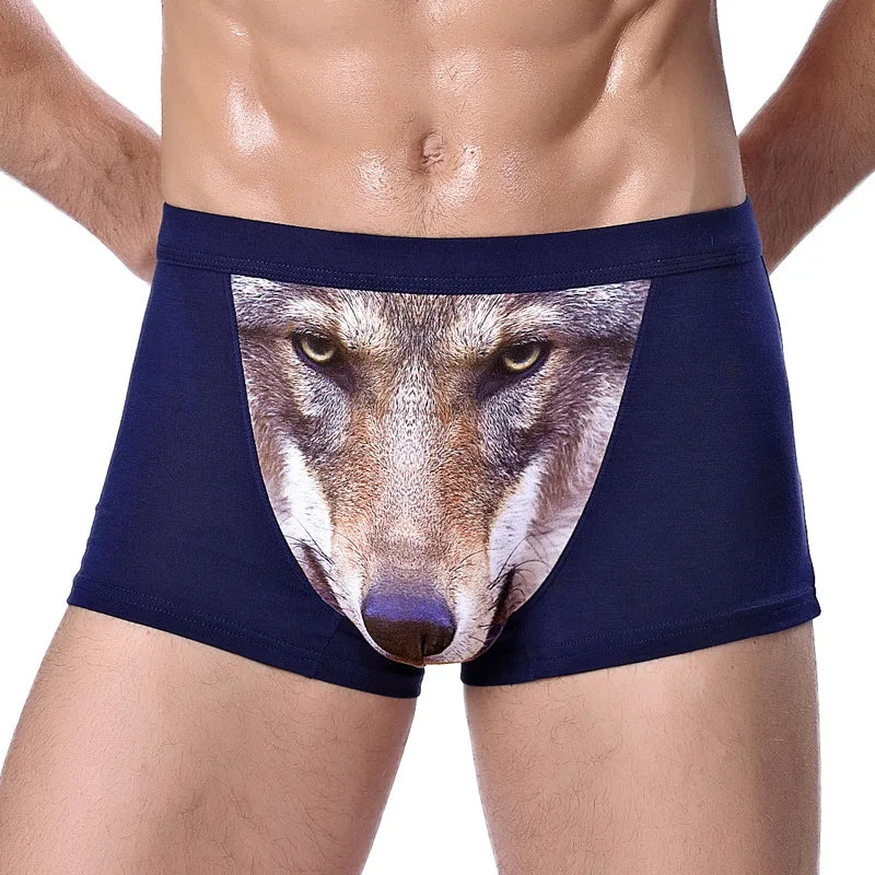 Men's 3D Printed Modal Boxers