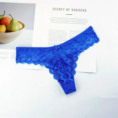 3PC Lace Low-Waist Sexy Thongs