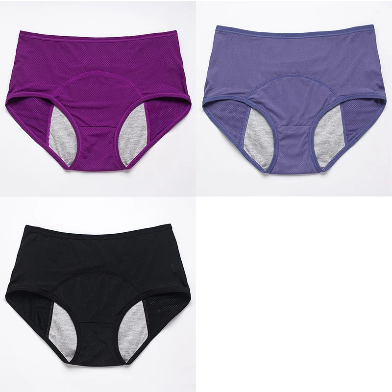 3pcs Leak Proof Menstrual Panties