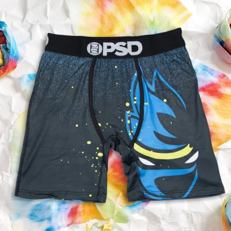 Breathable Printed Men's Boxer Briefs