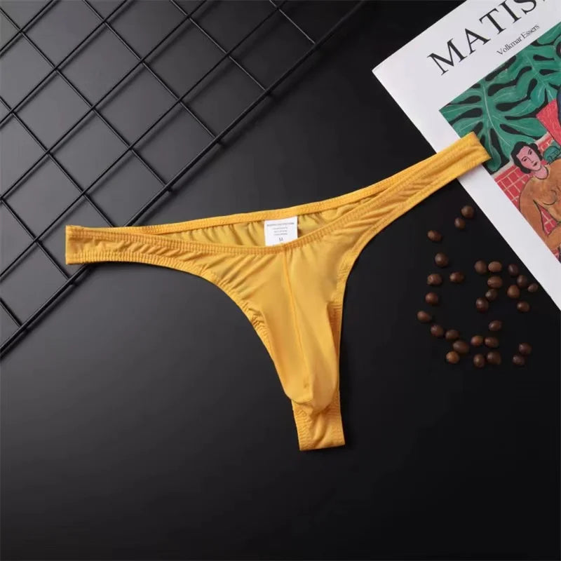Silky Mix-Color Men's G-String