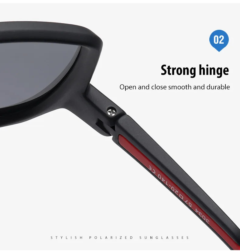 MTB Polarized Large Frame UV400 Polarized Sports Cycling Bike Glasses Men Women TR90 MTB Baseball Running Fishing Sunglasses