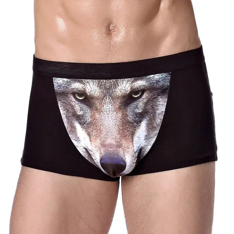 Men's 3D Printed Modal Boxers