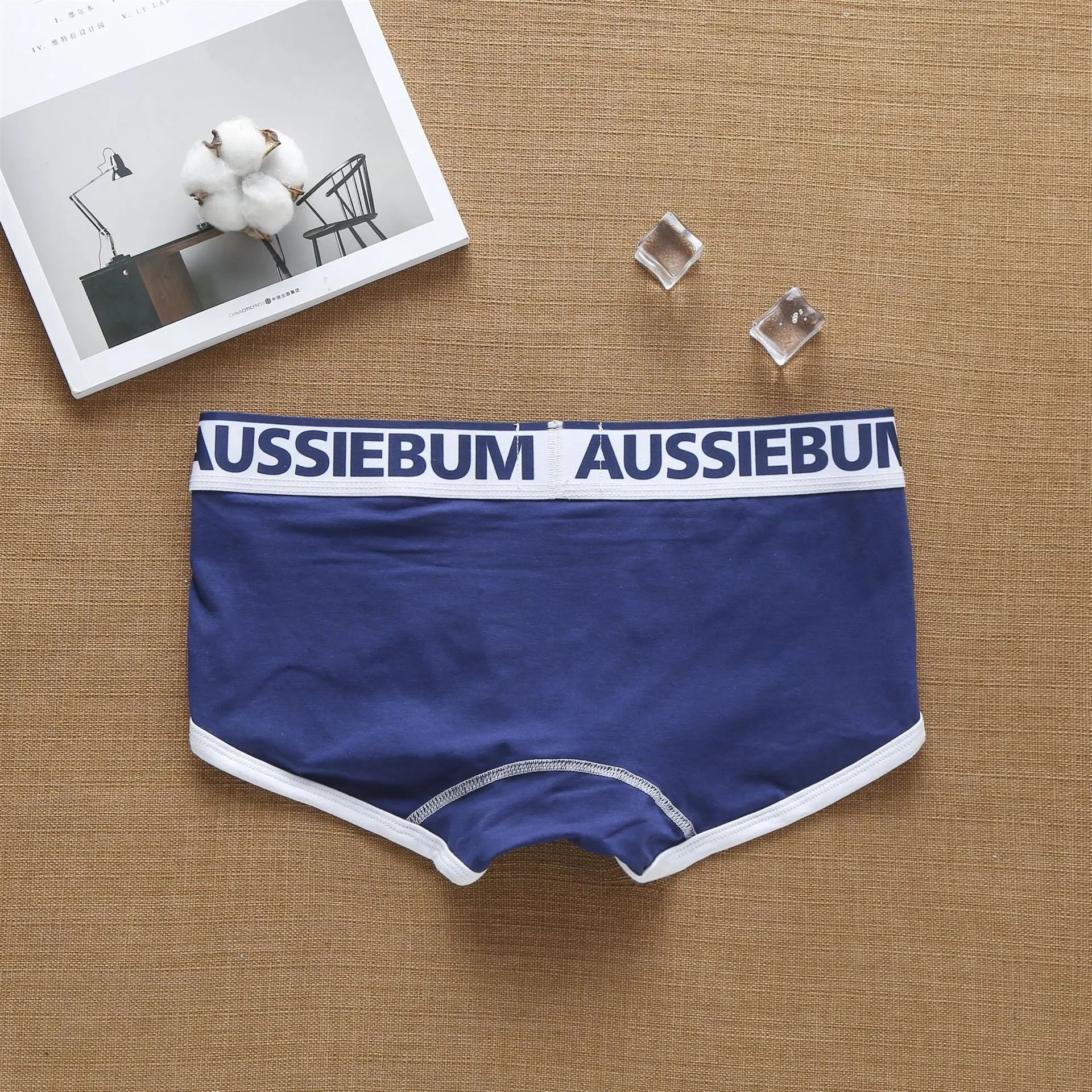 Aussiebum men's boxers low waist cotton fashion trend underwear low waist European and American muscle youth underpants