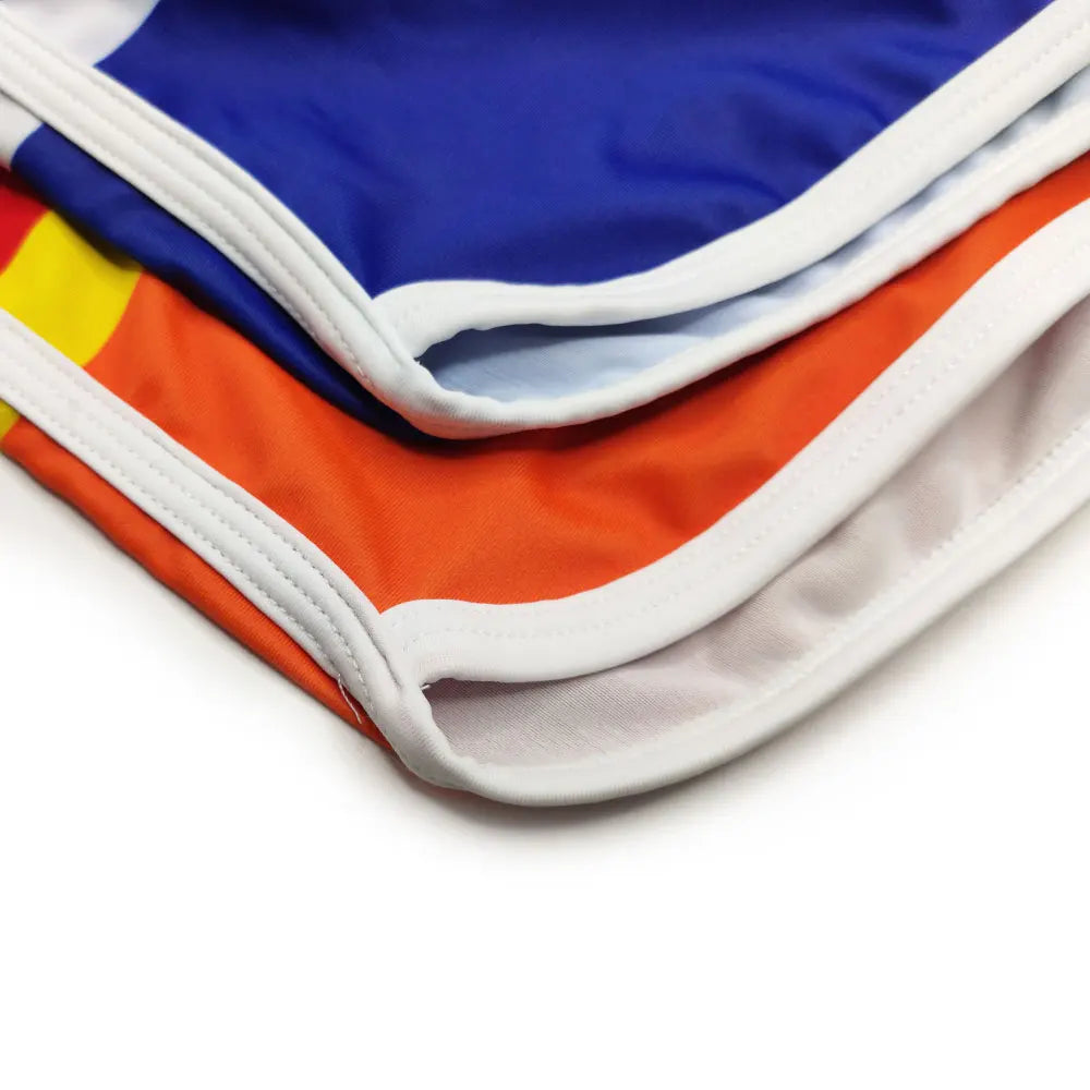 Men's STRIPED Swim trunks Swimwear