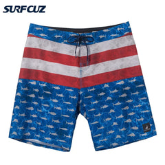 Mens Board Shorts Quick Dry Beach Swim Shorts Bermuda Surfing  4-Way Performance Stretch Board shorts  Men