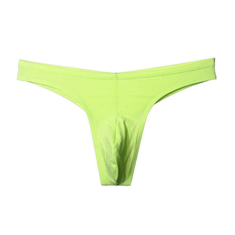 Sexy Tanga hombre Low waisted g-string cotton string sports men thong U-convex large space tangas seamless gay underwear men new