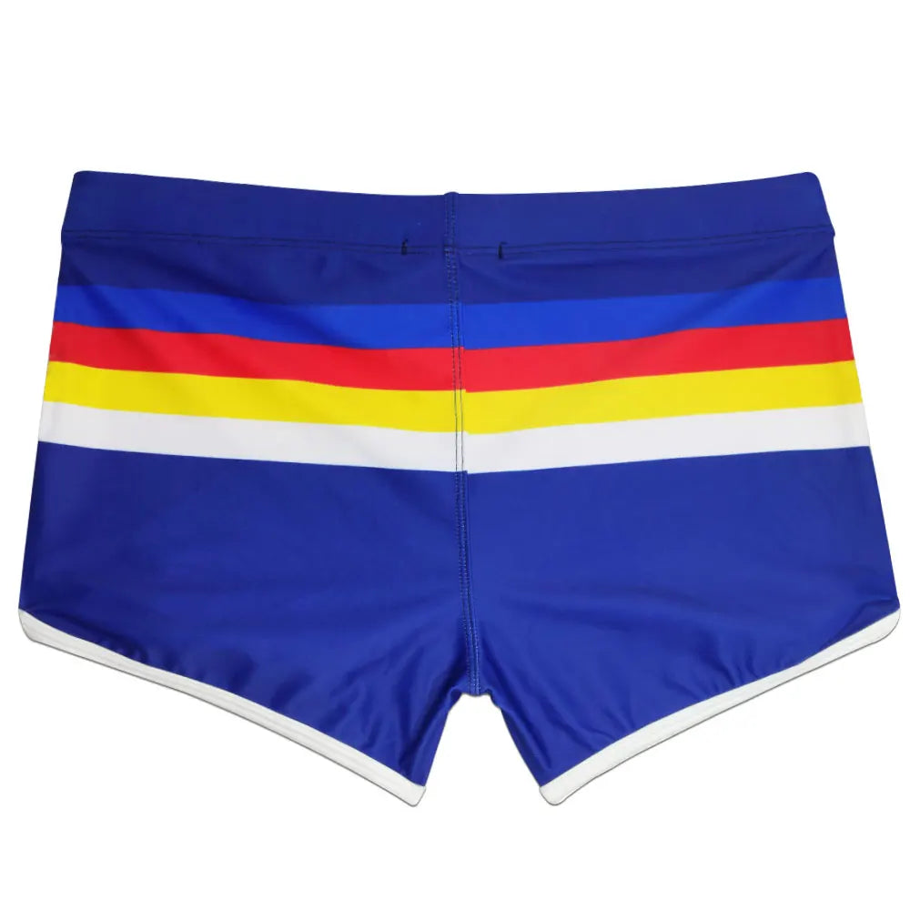 Men's STRIPED Swim trunks Swimwear