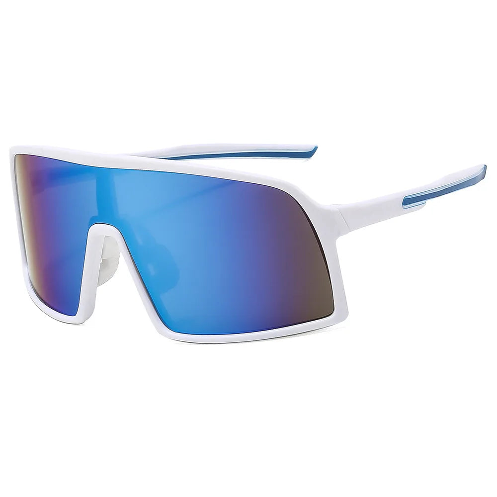 MTB Polarized Large Frame UV400 Polarized Sports Cycling Bike Glasses Men Women TR90 MTB Baseball Running Fishing Sunglasses