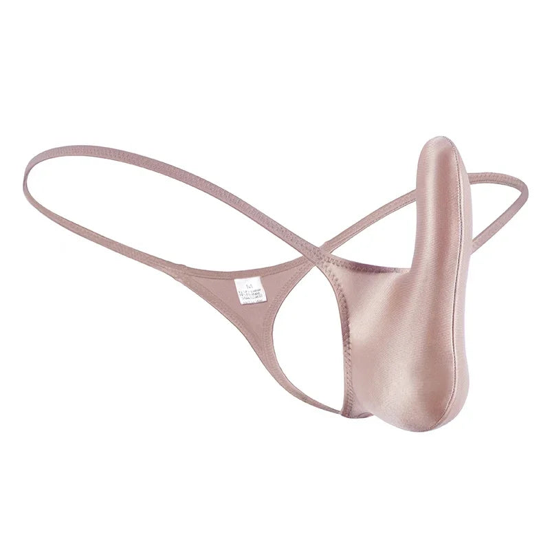 Shiny Glossy Men's G-String Thong