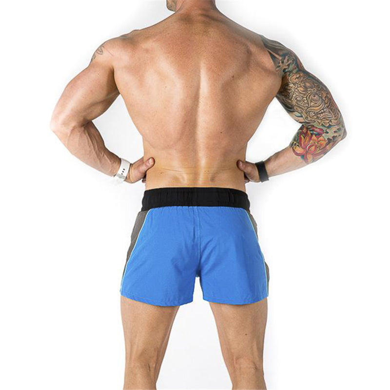 Hot Selling Running Sweatpants Gym Bodybuilding Fitness Shorts Summer Breathable Quick Dry Short Pants Men's Casual Beach Shorts