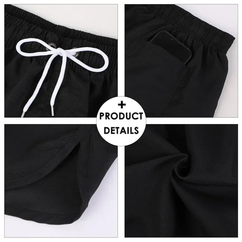 2025 Men's summer surf beach shorts Fitness jogging breathable sports shorts Sexy swimming shorts Fashion casual shorts