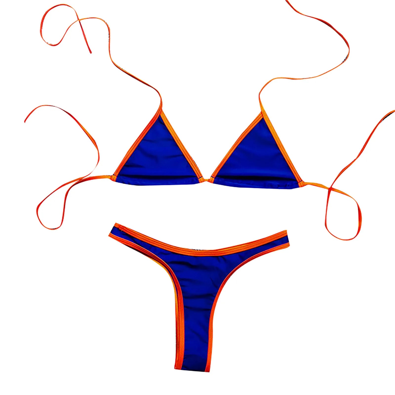 Contrasting Colors Sexy Micro Bikini Swimsuit 2025 Swimwear Thong Bikini Sets Brazilian Bathing Suit Beach Wear Biquini