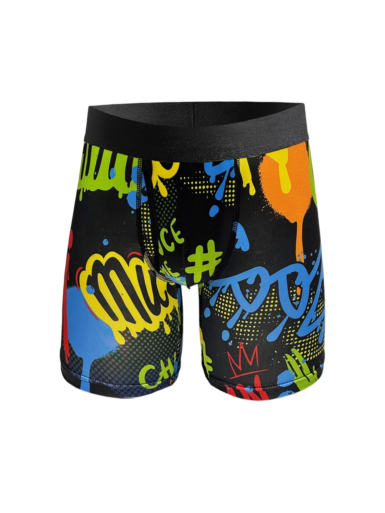 6PCS Random Mixed color Men's Underwear, Men's  Home Sport Swimming Underwear Fashiion Breathable Quick Drying Sports Trunks