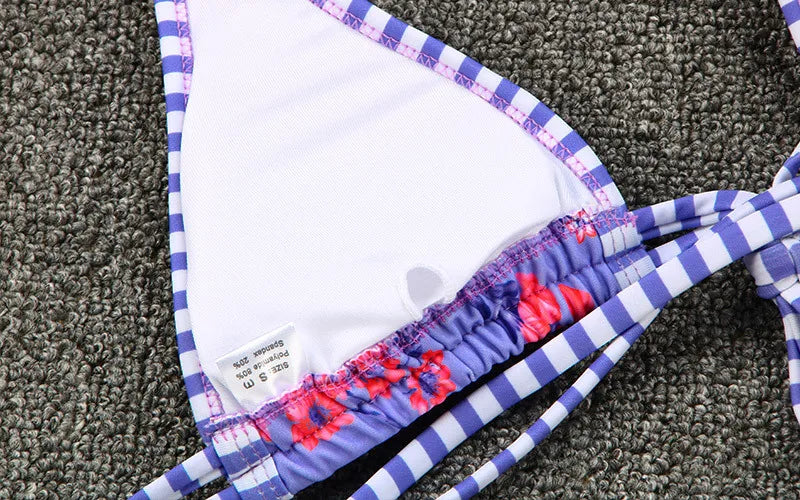 Two Piece Women Bikini Set 2025 Sexy Women Swimsuit Brazilian Bikini Thong Female Swimwear Swimming Suit Beachwear