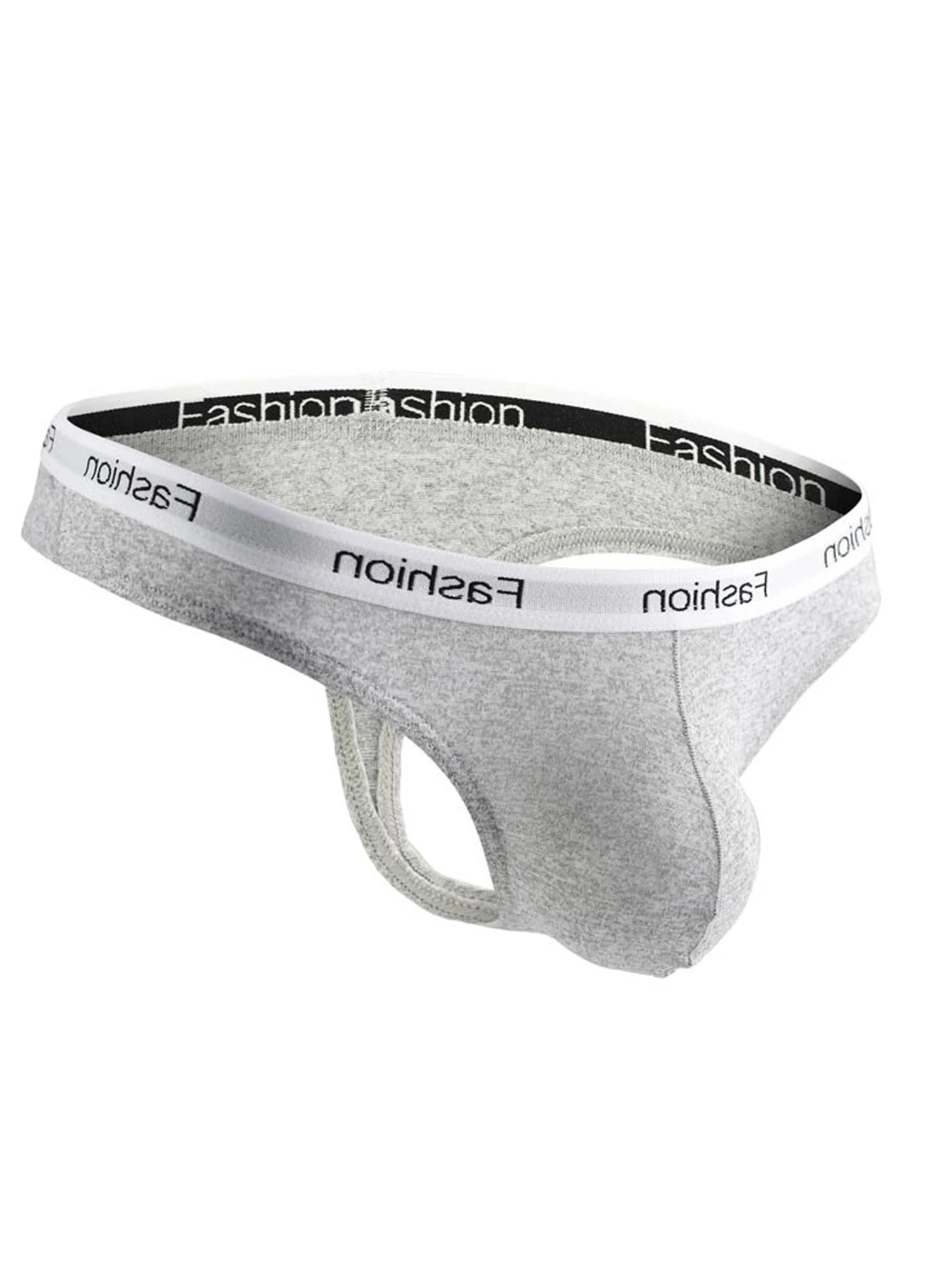 Fancave Men's Sexy Soft Thong Underwear One-Line Underwear