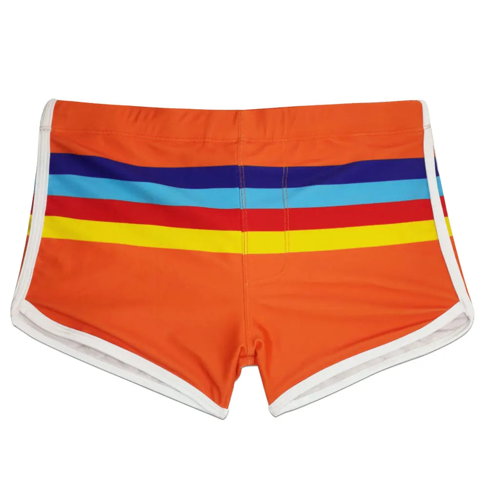 Men's STRIPED Swim trunks Swimwear