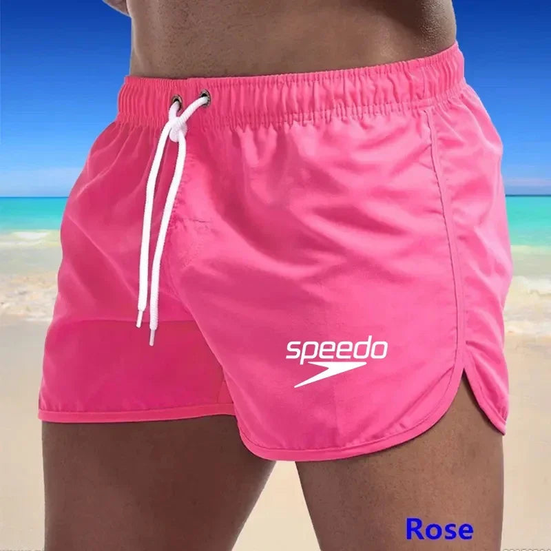 2025 Men's summer surf beach shorts Fitness jogging breathable sports shorts Sexy swimming shorts Fashion casual shorts