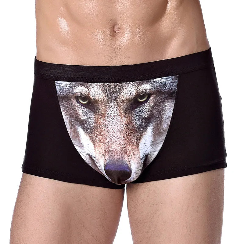 Men's 3D Printed Modal Boxers