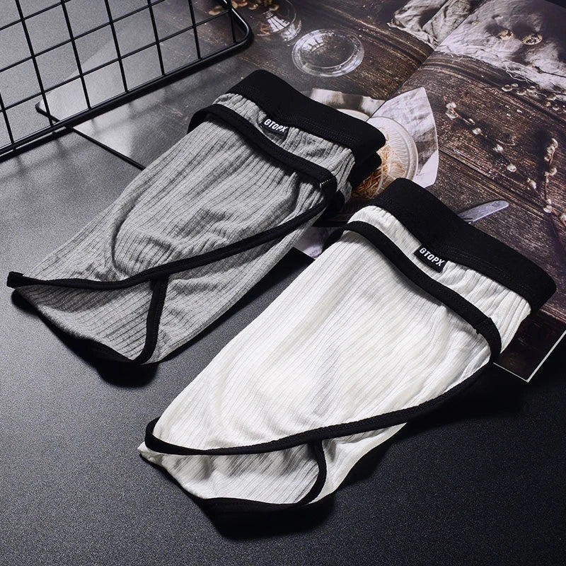 Men Underwear Briefs ropa interior hombre Thread sexy briefs Big Bag  GTOPX MAN