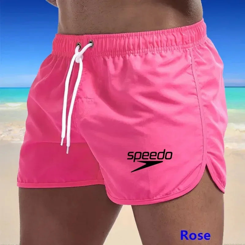 2025 Men's summer surf beach shorts Fitness jogging breathable sports shorts Sexy swimming shorts Fashion casual shorts