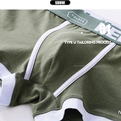HELLO Men's Cotton Boxer Shorts